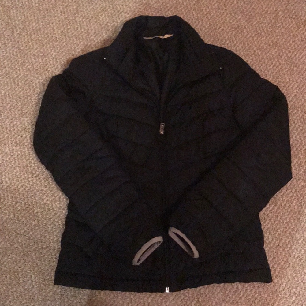 Down coat!